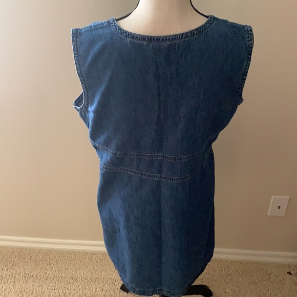 SIZE 13/14 Express Bleus Jean Dress - Picture 6 of 10